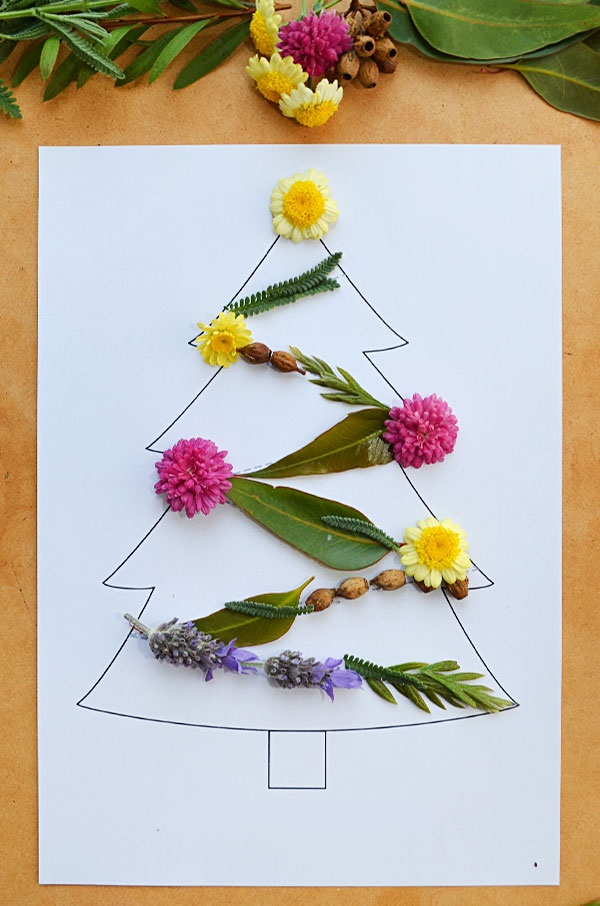 новорічний шаблон для дітей